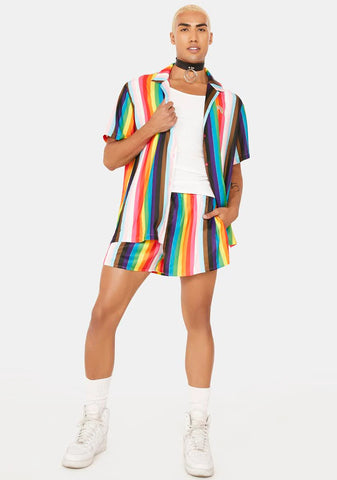 United As One Button Down Top