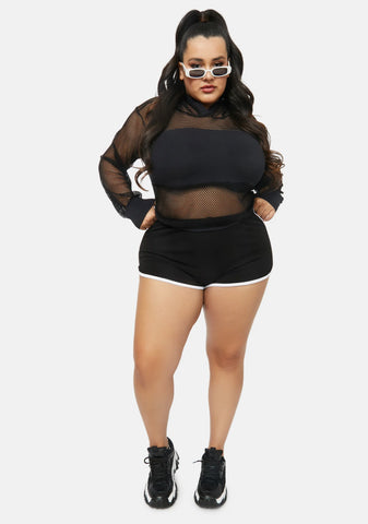 Wicked Our Playtime's Over Dolphin Shorts