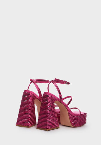 Asking For Drama Block Heels