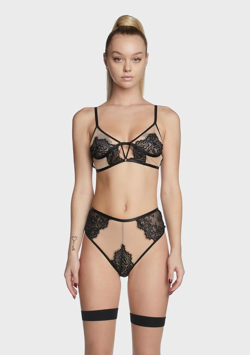 Under Your Skin Lingerie Set