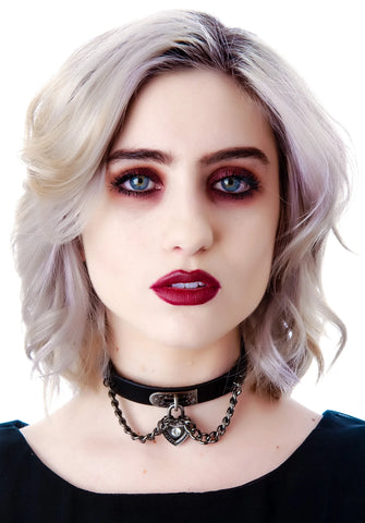 Unchain My Heart Leather Choker