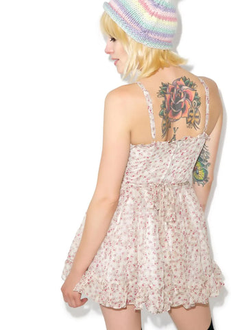 Sookie Skull Chiffon Dress