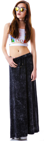 Open Road Stone Wash Maxi Skirt