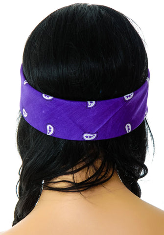 Mercutio Scarf Headpiece - Red