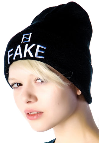 F'in Fake Beanie - Orange