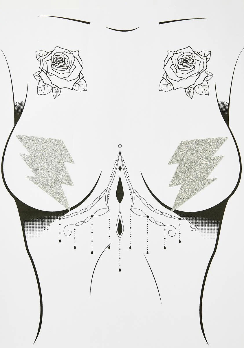 Lightning Bolt Pasties