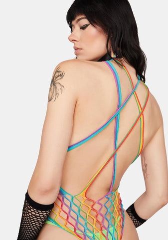 Over The Rainbow Bodystocking