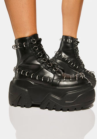 Stuck With Me Platform Sneakers