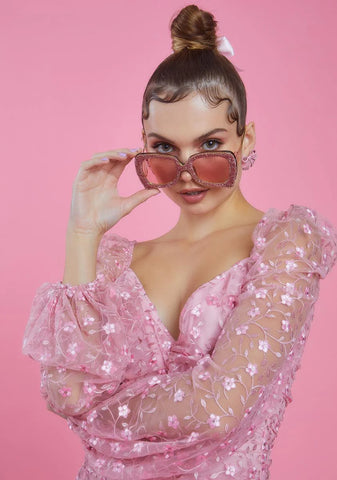 Baby Flutter Queen Glitter Sunglasses