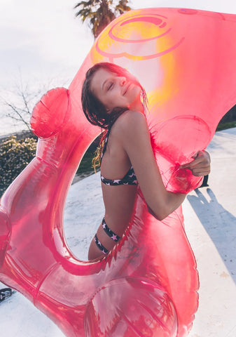 Red Gummy Bear Pool Float