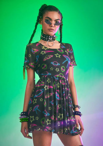 Ruled By Venus Babydoll Dress