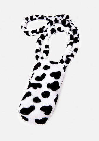 Can't Deal Cow Print Crossbody Bag