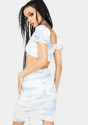 Up In The Air Skirt Set