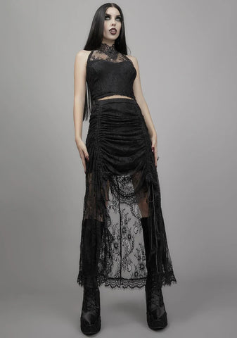 Grave Importance Lace Tank Top