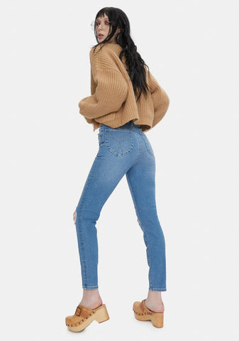 Ocean Worn Eastcoast Ankle Skinny Jeans