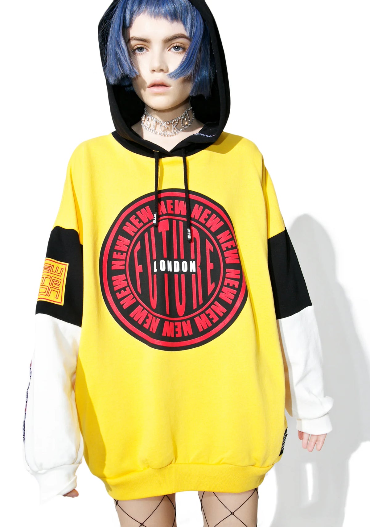 Stamp Logo Hooded Sweatshirt