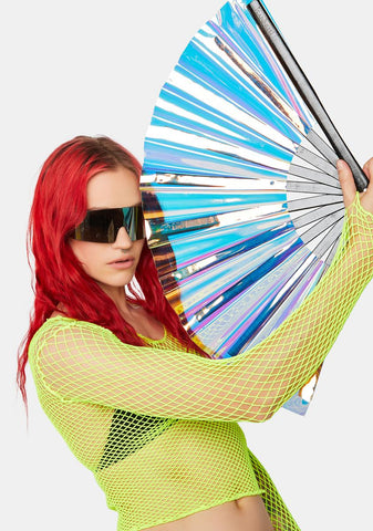 Iridescent Fan