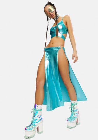 Journey To Atlantis Maxi Skirt