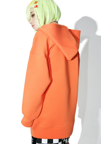 Half Zip Hoodie Dress