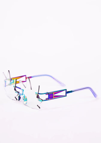 Hologram Leaf Speqz Sunglasses