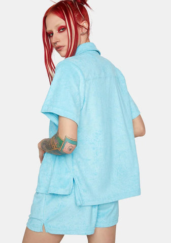 Aqua Feet In The Sand Shorts Set