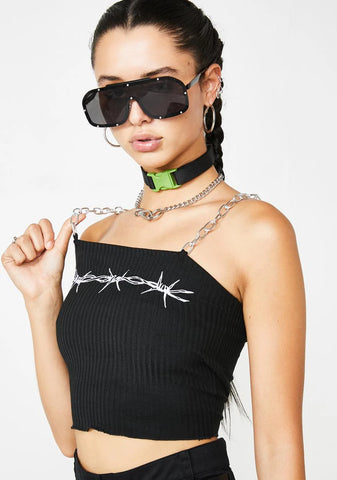 Danger Zone Chain Cami