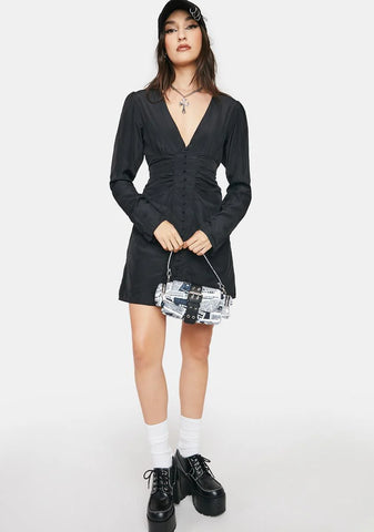 What A Vision Mini Dress