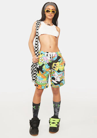 Shroom Mania Swim Shorts