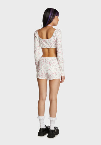 Among Beauty Shorts Set