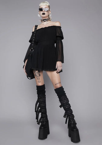 Midnight Perilous Journey Tunic Dress