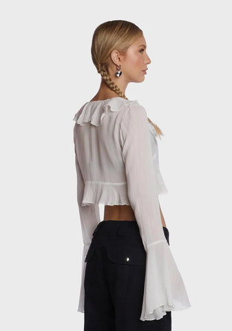 Let It Flow Crop Top