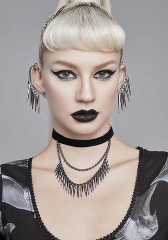 Edge Of Heartbreak Choker Necklace