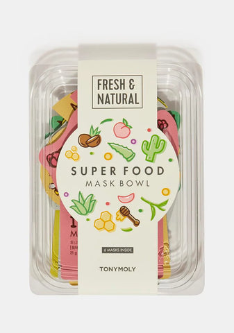 SuperFood Bowl Mask Set