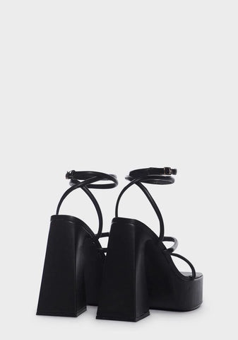 Wide Fit Pierce Block Heels