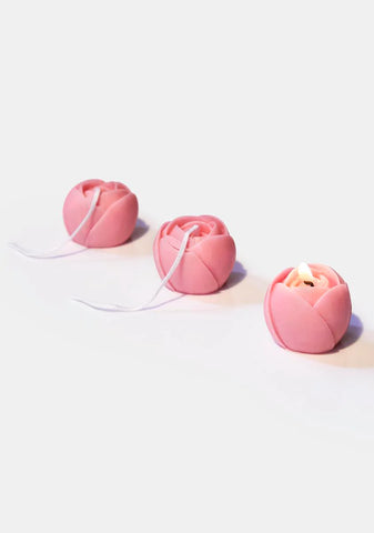 Just As Sweet Rose Candle Set