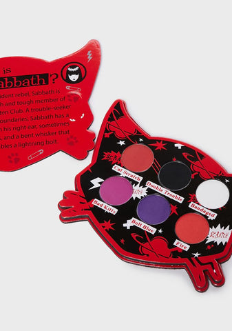 Emily The Strange Sabbath Cat Eyeshadow Palette
