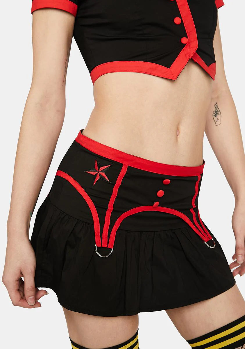 Lover's Lane Suspender Skirt