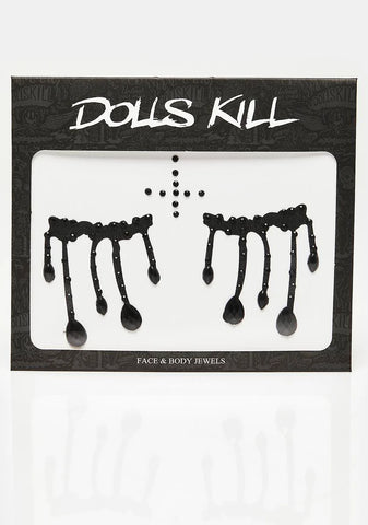 Bow To No One Face Stickers