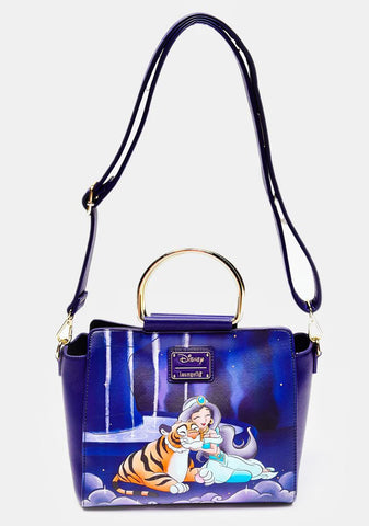 Disney Aladdin Princess Jasmine Castle Crossbody Bag