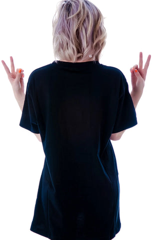 x BOY London Boy Cross Oversized Tee - Black