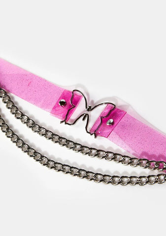Diva Things Butterfly Chain Choker
