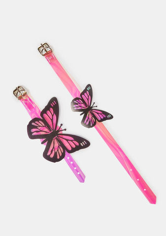 Fairy Door Butterfly Choker Set