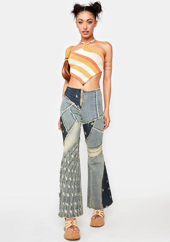 Cowrie For Me Crochet Halter Top