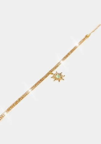 Radiant Doll Rhinestone Choker