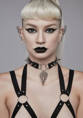 Impure Desires Spiked Choker