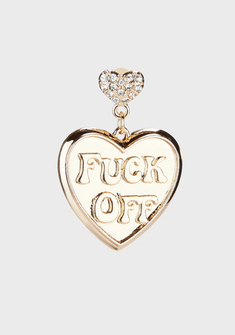 Words Hurt Drop Earrings