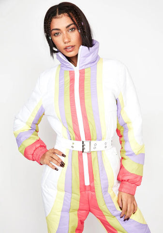 Rainbow Rider Colorblock Snowsuit