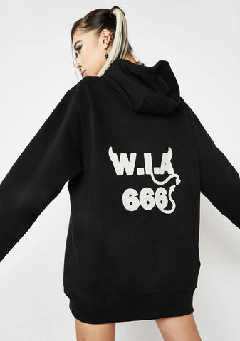 Skull Zip-Up Hoodie