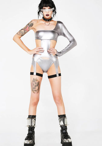 Chrome Obscura Inferno Cutout Bodysuit