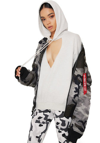 Ur Welcome Cut-Out Hoodie